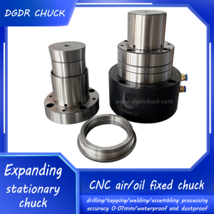 Hydraulic expanding chuck for CNC processing inner hole expanding chuck for drilling tapping pneumatic chuck air collet chuck