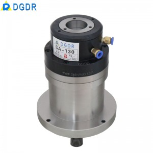 Notched hole air expanding chuck grinding machine pneumatic chuck expanding mandrel air collet chuck high precision rotary chuck