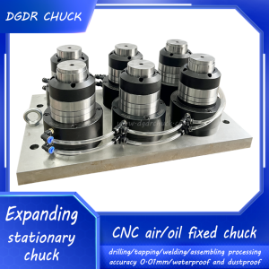 Hydraulic expanding chuck for CNC processing inner hole expanding chuck for drilling tapping pneumatic chuck air collet chuck