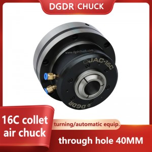 turning machine air collet chuck 16C pneumatic collet chuck for lathe equipment grinding machine Robot material handling