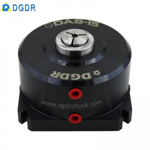 DAS-15 mini stationary air chuck for tapping machine drilling machine collet chuck automatic equipment clamping tools