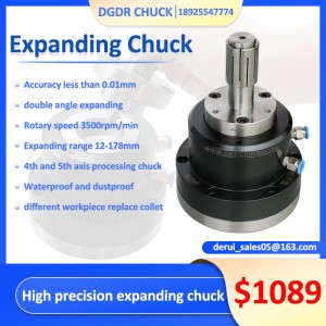 4th and 5th axis inner hole expanding chuck OEM/ODM design expanding mandrel chuck for CNC control lathe for testing equipment