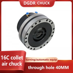 turning machine air collet chuck 16C pneumatic collet chuck for lathe equipment grinding machine Robot material handling