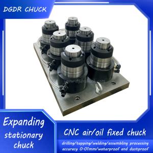 Hydraulic expanding chuck for CNC processing inner hole expanding chuck for drilling tapping pneumatic chuck air collet chuck