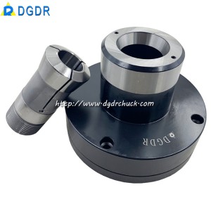 Stationary back-pulled air collet chuck DAS-16C for tapping machine drilling machine automatic equipment fixed pneumatic chuck