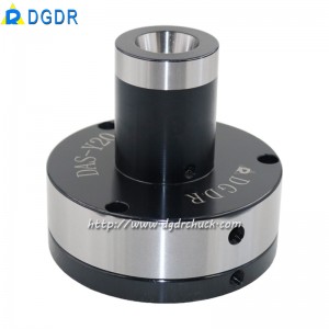 CNC processing center air collet chuck DAS-Y20 high precision stationary chuck with back-pulled pneumatic collet chuck for tapping machine drilling machine