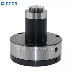 CNC processing center air collet chuck DAS-Y20 high precision stationary chuck with back-pulled pneumatic collet chuck for tapping machine drilling machine