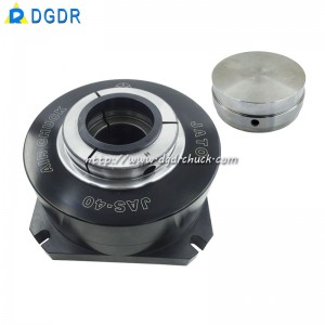 JAS-40 hot sale high precision stationary pneumatic chuck for milling machine tapping machine chuck