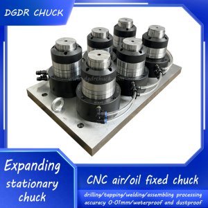 Hydraulic expanding chuck for CNC processing inner hole expanding chuck for drilling tapping pneumatic chuck air collet chuck